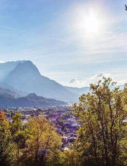 Garmisch-Partenkirchen: möblierte 2,5-Zimmer-Wohnung mit Bergblick - bald frei - Garmisch-Partenkirchen