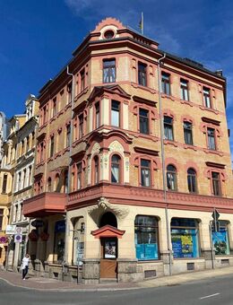 Topp saniertes, denkmalgeschütztes Wohn- und Geschäftshaus im absoluten Stadtzentrum der Kreisstadt Greiz. - Greiz