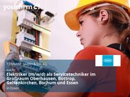 Elektriker (m/w/d) als Servicetechniker im Großraum Oberhausen, Bottrop, Gelsenkirchen, Bochum und Essen - Essen