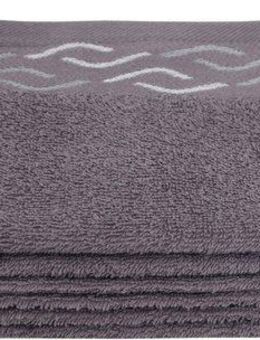 Dyckhoff Seiftuch Wave, (Set, 6-St), mit Jacquard-Bordüre
