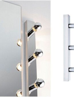 Paulmann Spiegelleuchte Spiegelleuchte IP44 E14 230V dimmbar, ohne Leuchtmittel, Ein-/Ausschalter