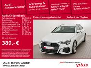 Audi A3, Sportback S line 35 TFSI ALCANT, Jahr 2020 - Berlin