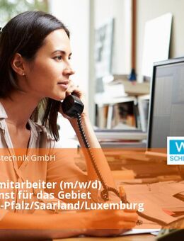 Vertriebsmitarbeiter (m/w/d) Außendienst für das Gebiet Rheinland-Pfalz/Saarland/Luxemburg - Mainz