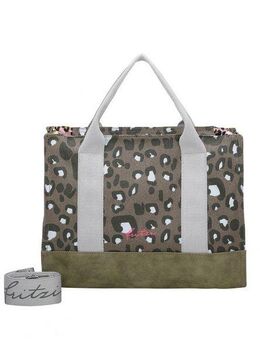 Fritzi aus Preußen Henkeltasche Canvas Tote Bag, mit verstell- und abnehmbarem Schulter-Riemen