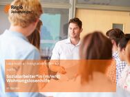 Sozialarbeiter*in (m/w/d) Wohnungslosenhilfe - Berlin