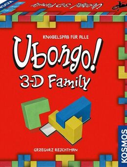 Kosmos Spiel Ubongo! 3-D Family 2022, Knobelspiel, Made in Germany