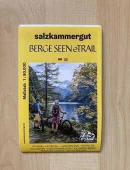 E-MTB-Touren Salzkammergut Faltkarte UNBENUTZT - Wuppertal