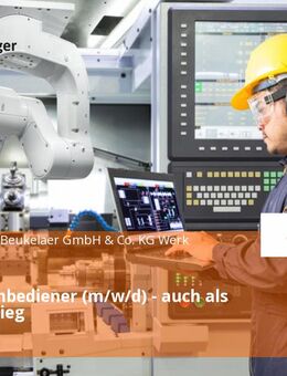 Maschinenbediener (m/w/d) - auch als Quereinstieg - Altenberga