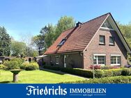 Modernisiertes und einzigartiges Landhausanwesen mit Garagenanlage, Jagdhaus und zus. Extras in Apen - Apen