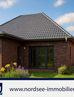 Neubau-Bungalow mit A+ Wärmepumpe in Norden n. Norddeich - Norden
