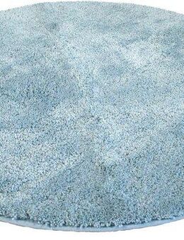 KiNZLER Badematte Chaozhou, Höhe 20 mm, rutschhemmend beschichtet, fußbodenheizungsgeeignet, Polyester, rund, Badteppich, Uni Farben, weich, als rechteckig, rund & Set erhältlich