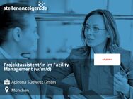 Projektassistent/in im Facility Management (w/m/d) - München