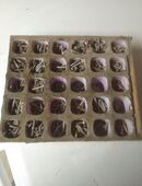 Gesammelte Holz Schrauben Schlitz Senkkopf in 63654