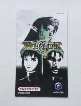 Nintendo Gamecube Spiel Soul Calibur II Zubehör Anleitung - Fulda