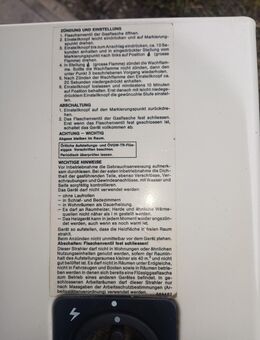 Propangas Ofen - Dessau-Roßlau