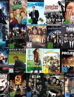 Filmsammlung mit mehr als 170 Filmen auf DVD oder Blu-ray - Hannover Herrenhausen-Stöcken