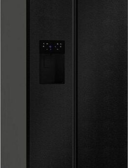 BAUKNECHT Side-by-Side SBS IW E90 Black, 179 cm hoch, 91 cm breit