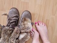 Winterschuhe mit Fell getragen - Berlin