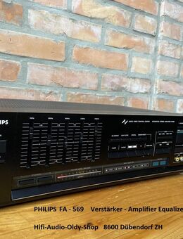 Philips Amplifier - Verstärker FA 569 and Equalizer and Katalog inkl. - Dübendorf