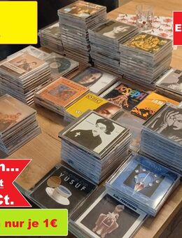 ÜBER 190 MUSIK-CDs á 25Ct. (nur im Konvolut)... od. á 1€ bei Einzel-Auswahl...für Musik-Fans, Trödler, Händler - Willich