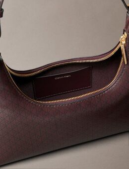 Calvin Klein Schultertasche AOP SHOULDER BAG, Henkeltasche, Handtasche, Umhängetasche mit CK-Monogramm-Print