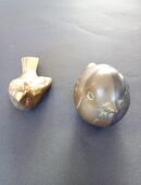 zwei schöne Messing Vögel / Spatzen in 45141