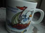 Die Jugendherbergen Schleswig-Holstein Porzellan Becher Tasse Mug 3,- - Flensburg