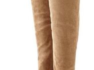 LASCANA Overkneestiefel Slouchy Boots,Langschaft Stiefel,Schlupf-Boot, weiches Stretchmaterial
