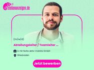 Abteilungsleiter / Teamleiter - Frischetheke - Fleisch Wurst Käse (m/w/d) - Wiesbaden