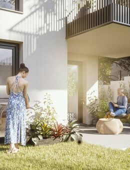 KfW 40-Neubauprojekt: GREEN8 - 2-Zimmerwohnung mit Terrasse und großem angelegten Gartenanteil - Steinbach (Taunus)