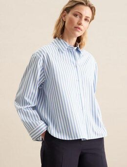 seidensticker Hemdbluse Kragen Gestreift