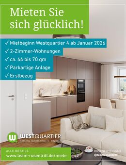 ZUR MIETE - 2-Zimmer-Wohnung mit Balkon in 97318 Kitzingen (WE 4-R03) - Kitzingen