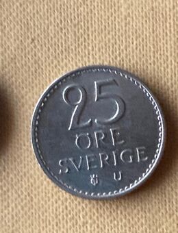 Münze Münzen Umlaufmünze Schweden 25 Öre 1973 - Alzey