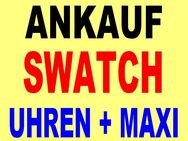 Swatch ANKAUF ### Kaufe ungetragene Swatch Uhren von 1983 bis heute. Auch Sammlungen. Chrono, Scuba, Automatic, Irony, Gent, Maxi-Swatch, Musicall, Irony-Chrono, Specials, Clubuhren - Köln