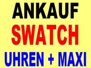 Swatch ANKAUF ### Kaufe ungetragene Swatch Uhren von 1983 bis heute. Auch Sammlungen. Chrono, Scuba, Automatic, Irony, Gent, Maxi-Swatch, Musicall, Irony-Chrono, Specials, Clubuhren - Köln