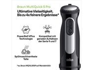 Braun Stabmixer MultiQuick 5 Pro MQ55001 M, 1000 W, schwarz