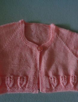 Bildschönes Baby-Jäckchen, Handarbeit, NEU - Hünxe