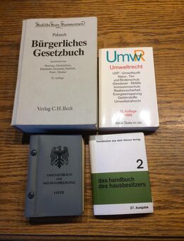Bücher BGB / UmwR / Wehrausb. ☘️ab 0,50€ - Vilshofen (Donau) Zentrum