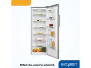 exquisit Vollraumkühlschrank KS350-V-H-040D inoxlook, 171,5 cm hoch, 60 cm breit