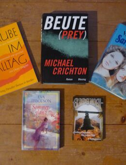 Bücher 5 Stück ---gebraucht--- - Burghaun