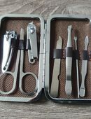 Maniküre/Pediküre/Nagel-Set 7.Teilig mit Etui **Neuware** in 50859