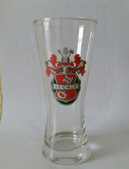 Verkaufe ein Beck's Glas / Beck's Sammlerglas aus den 70er Jahren - Düsseldorf