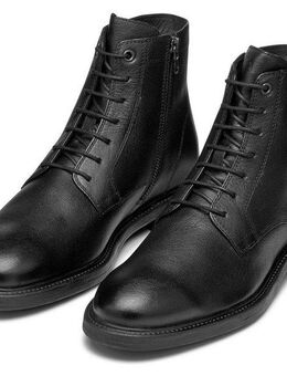 Geox U TIBERIO D Schnürboots Business Schuh, Festtagsschuh mit feinem Blockabsatz