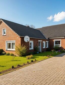 Modernisierte Doppelhaushälfte mit großem Grundstück und hochwertiger Ausstattung in Weener - Weener