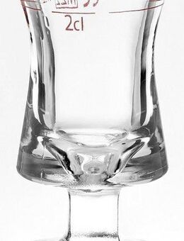 van Well Schnapsglas Rittmeister Rotring, Glas, 0,2 L, geeicht, Spülmaschinengeeignet, Gastronomiequalität, 12-tlg.