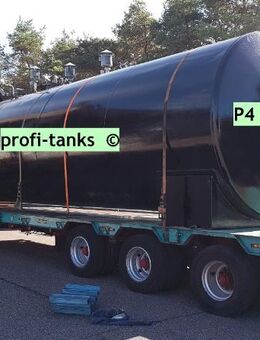 P5 gebrauchter 50.000 L Stahltank doppelwandig oberirdisch AHL/ASL beschichtet Gülletank Chemietank - Nordhorn