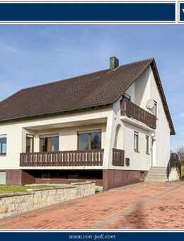 Freistehendes gepflegtes Einfamilienhaus in Ortsrandlage mit großem Grundstück - Marktoffingen