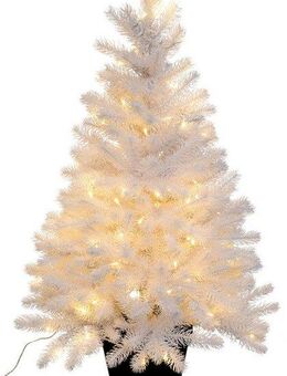 Creativ light Künstlicher Weihnachtsbaum Weihnachtsdeko, künstlicher Christbaum, Tannenbaum, Im Topf