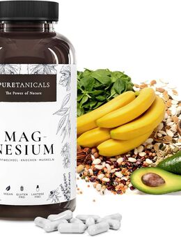 Puretanicals Magnesium Kapseln hochdosiert 365 Stück MHD:01/2026 - Birkenfeld (Baden-Württemberg)
