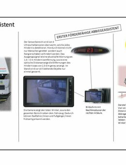 MERCEDES ATEGO AABBIEGEASSISTENT KAMERA MONITOR SYSTEM AAS-WUE - Dortmund Wickede